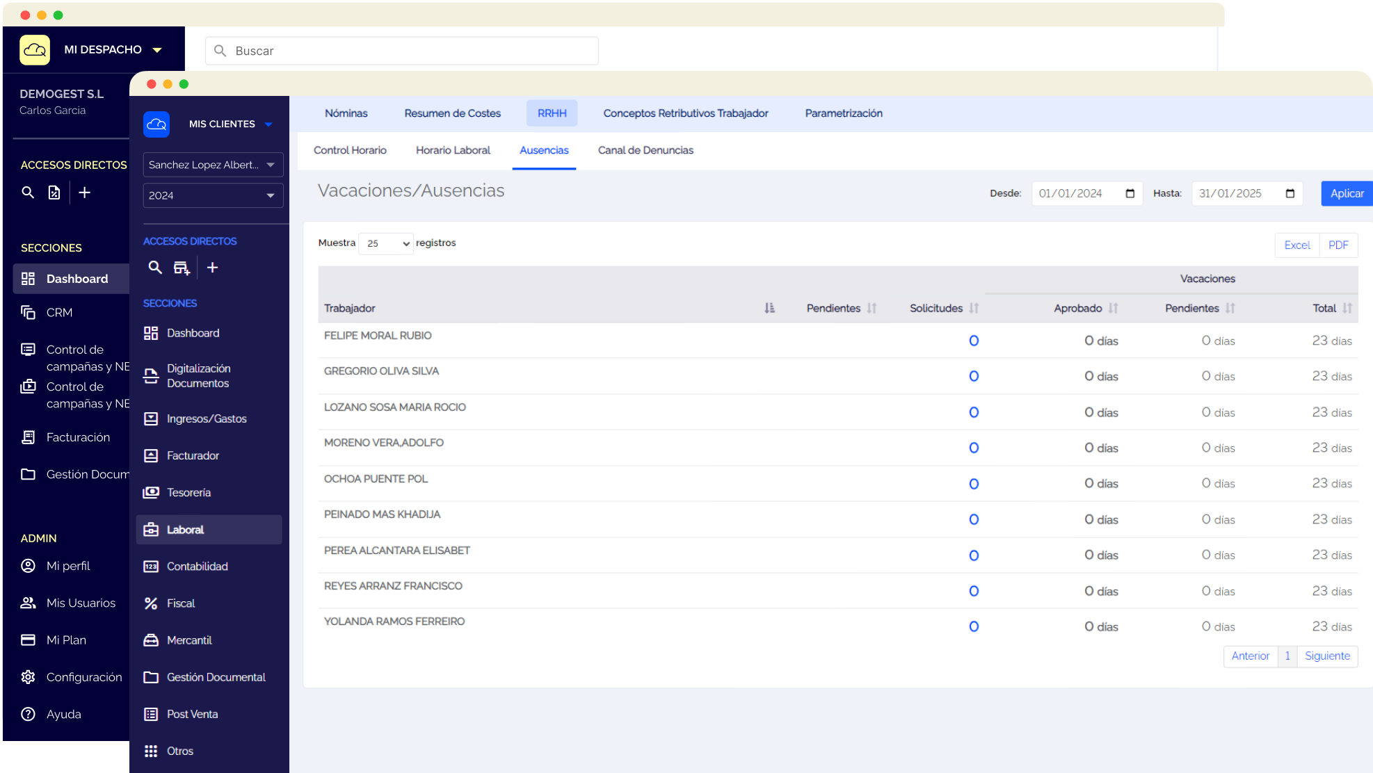 imagen control horario quantum economics